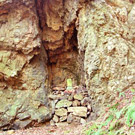 天神山 鬼門の石仏